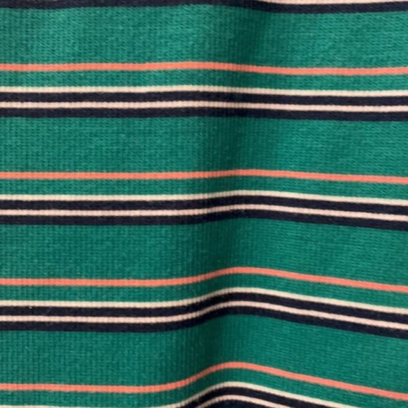 H&M Divided Green Striped T-shirt Dress - Picture 4 of 4